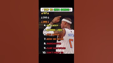 ❗️TOP 10 2k14 SONGS❗️