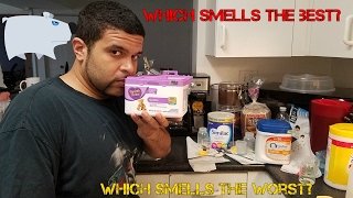 Baby Formula Smell Test!! Gerber vs Parents Choice vs Similac Advanced