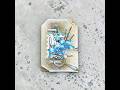 Mixed Media Project #tracyevansboutiquedesigns #stamping #mixedmedia 