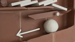 How I built a machine out of clay (rube goldberg)