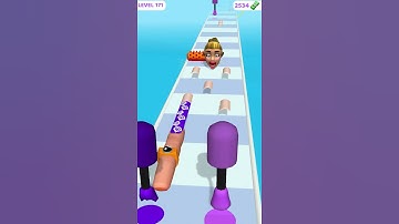 Nail Stack Walkthrough Game New Level 171 #shorts #leofunNS