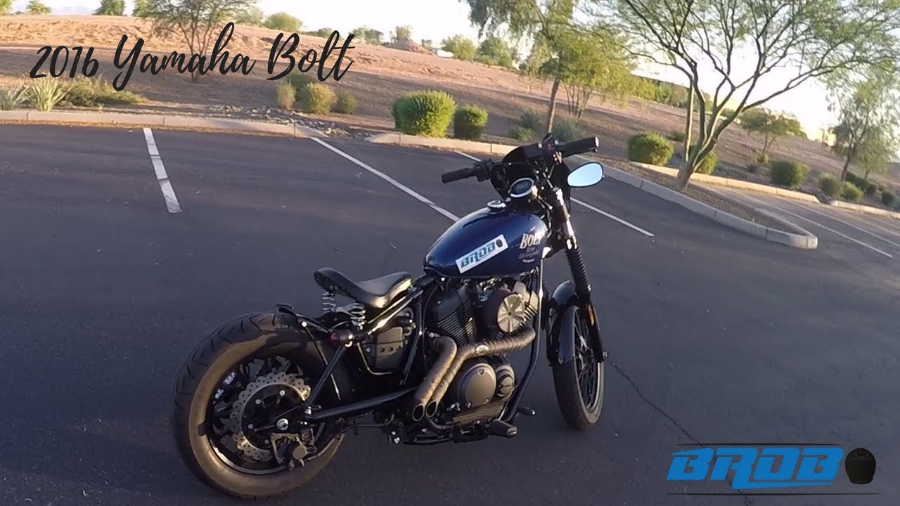 Custom Yamaha Bolt YouTube