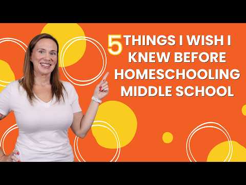 5 Things I Wish I Knew Before Homeschooling Middle School | The Next Chapter Series