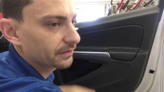 2011-2017 Volvo S60 door panel removal