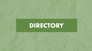 How-To Video Using The Directory