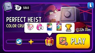 Color Crush Rainbow Perfect Heist Solo Challenge / Match Masters Solo Challenge Today  screenshot 4