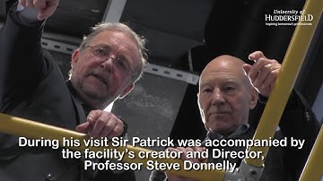 Science fiction meets science fact as Patrick Stewart visits the campus