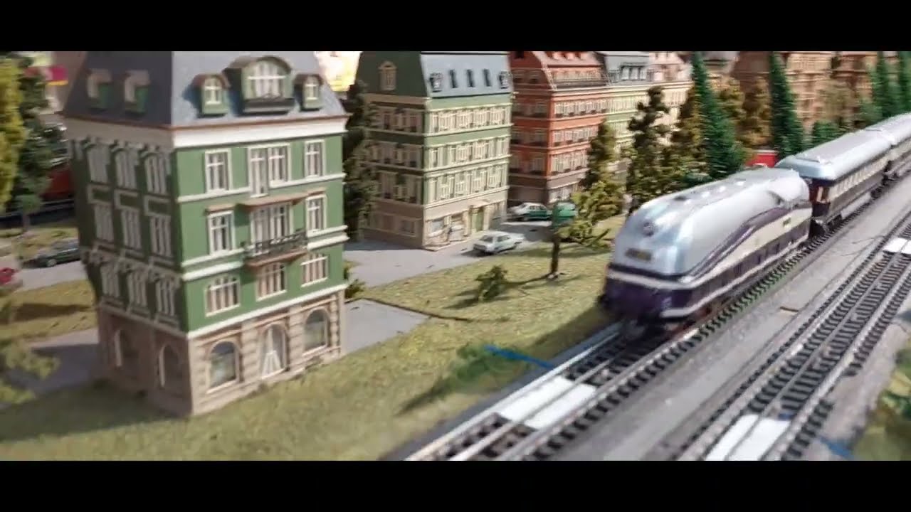 Trix-Express -  letzte Messeanlage 1986 in der Trixburg