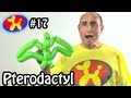 Two Balloon Pterodactyl Dinosaur - Balloon Animal Lessons #17