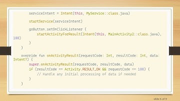 Passing Data from Activity B to A in Android