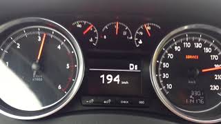 Peugeot 508 2.0HDI 163km 2015 0-200km/h V-Max Top Speed