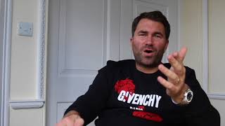 EDDIE HEARN GIVES HIS TAKE ON THE JAMIE CARRAGHER SPITTING INCIDENT
