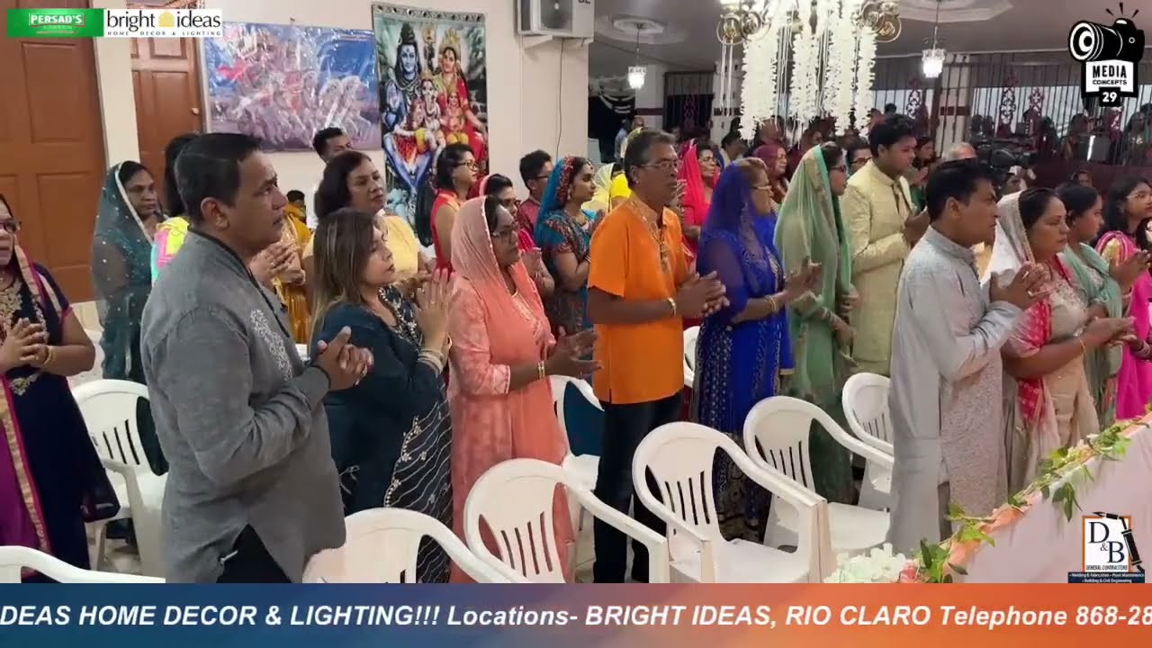 NIGHT 3 Of Mr & Mrs TILUKRAM (BALLO) RAMDASS & Family MAHA SHIV PURAN YAGNA 2025!!!