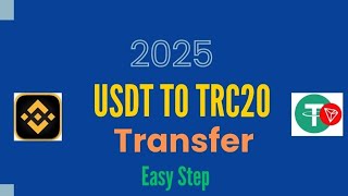 How to Transfer Binance USDT to TRC20 address and other Exchange | bitcoin | crypto