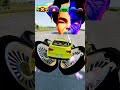 Big and Small Car vs K-pop Half Demon Saja Boys - BeamNG.Drive