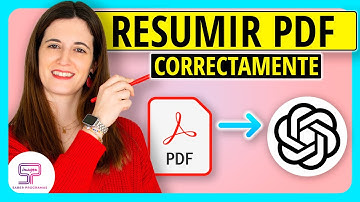 ✅ Cómo RESUMIR PDF en ChatGPT
