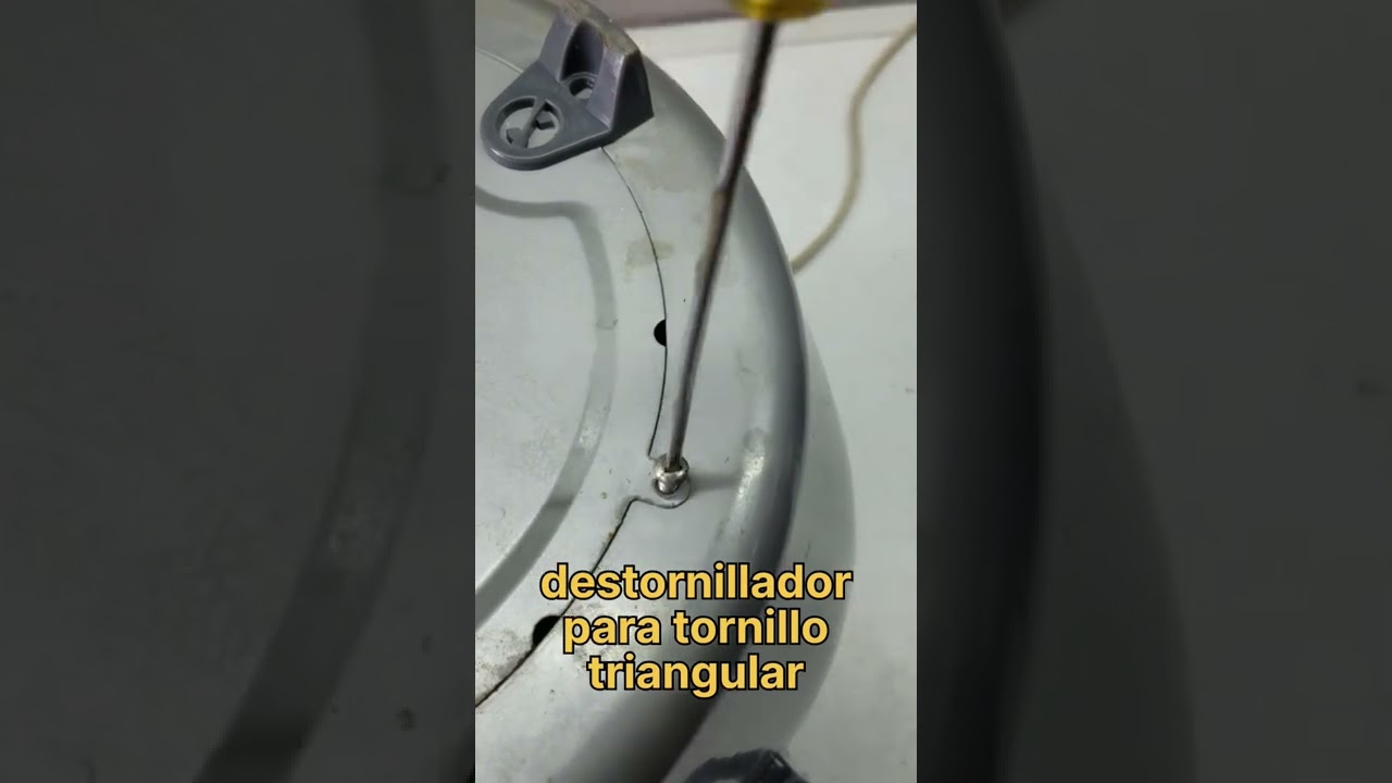 Aprende hacer destornillador para tornillo triangular #destornillador  #hagaloencasa #tornillos 