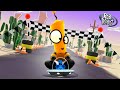 Pedal to the Meteor! 🚀🏁| Rob The Robot | Preschool Learning