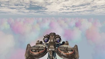 UDK Clouds Stress Test