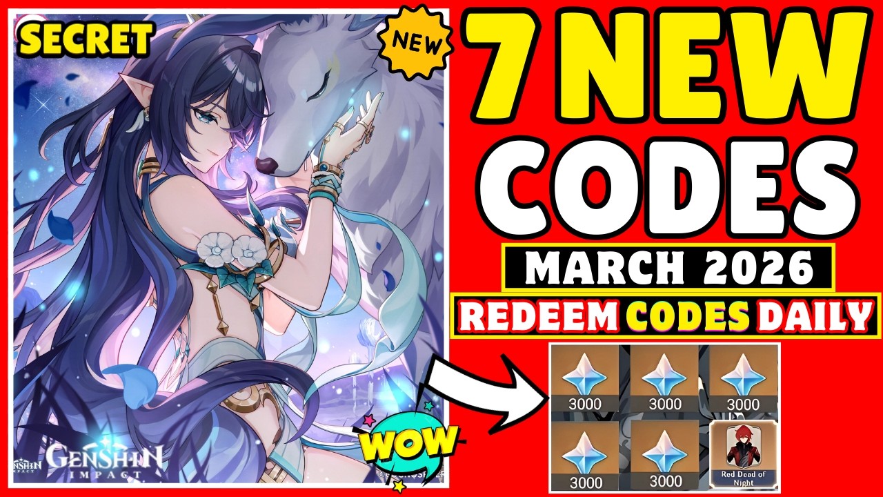 Genshin Impact New Redeem Codes 2026 – Genshin Impact Codes – Claim ...