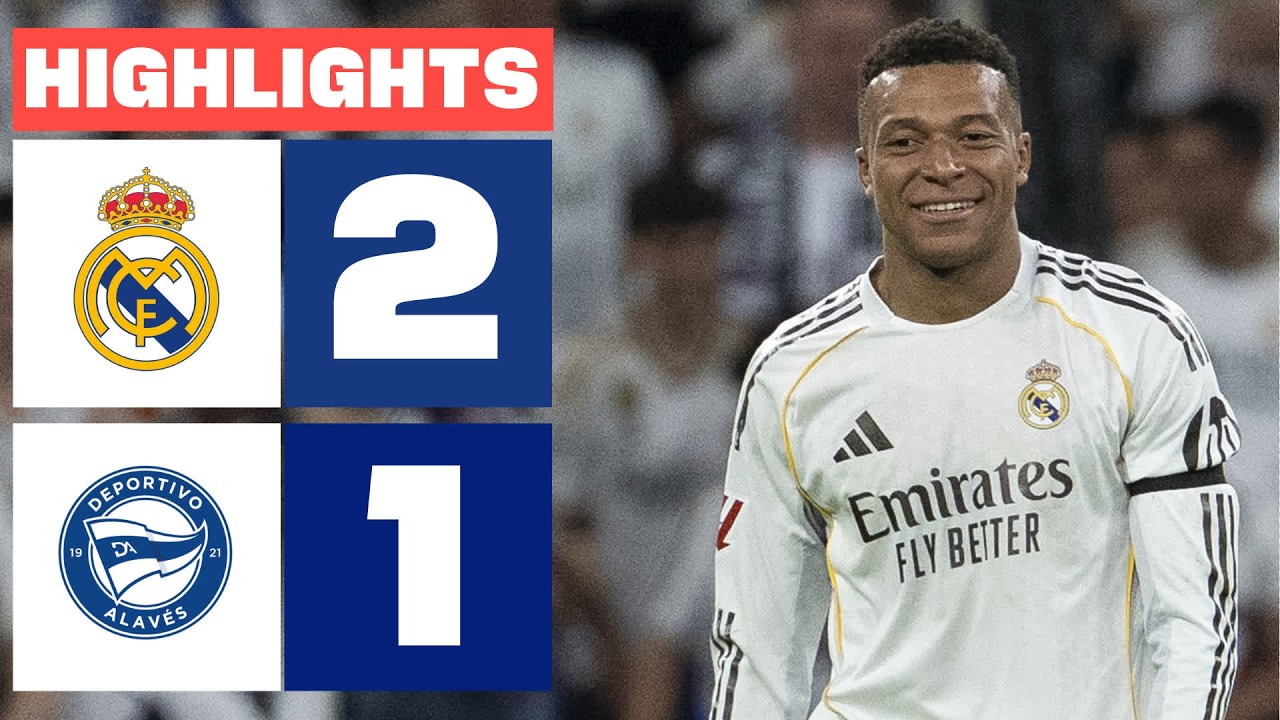 Real Madrid 2-1 Deportivo Alavés