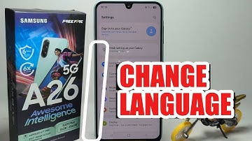 How To Change Language On Samsung Galaxy A26 5G