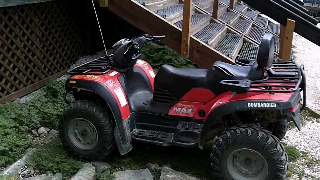 BOMBARDIER 500CC ATV/TRACTOR HYBRID WHAT IS IT? YouTube