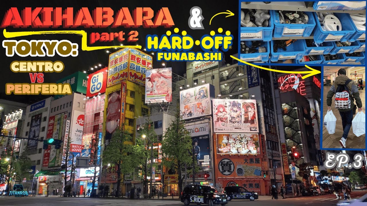 Cerchiamo RETROGAME a TOKYO tra Akihabara e Hard-Off (Funabashi) - videogiochi e console Jap - EP.3
