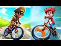 Golmaal Jr VS Little Singham Cycle Race 2025 Gameplay Android, ios