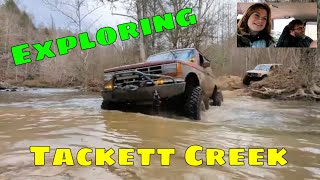 Exploring the Sand Cave and Waterfall at Tackett Creek