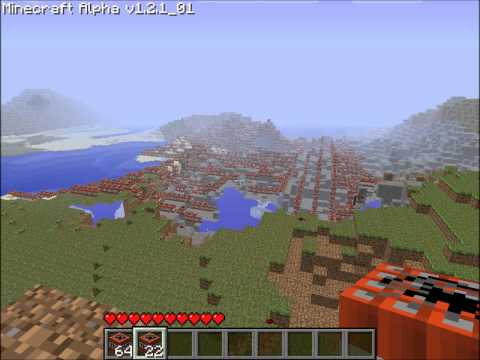 How they made grand canyon (Explosion in minecraft)