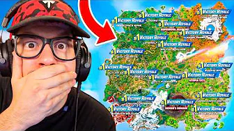 Winning FORTNITE At EVERY Location