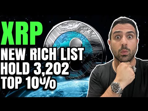 XRP RIPPLE IF YOU HOLD 3 202 XRP YOU ARE IN TOP 10 NEW RICH LIST 