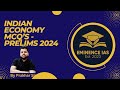 Indian Economy MCQ's- Target Prelims #ias #upsc2024