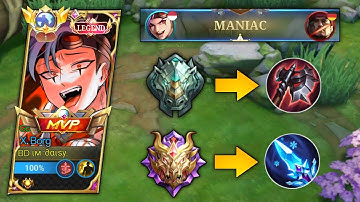THE BEST X-BORG BUILD FOR SOLO RANK PLAYER!! 😱 90 % AUTO WIN STREAK || MLBB 🔥