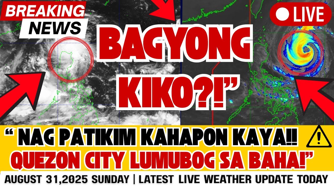 AUG.31,2025 PAG-ASA LATEST UPDATE | “QC Lubog sa Baha! Habagat at LPA Magdadala ng Malakas na Ulan |