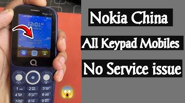 Nokia China Mobile Phone No service No Signal Problem Solution | Network Problem Solution