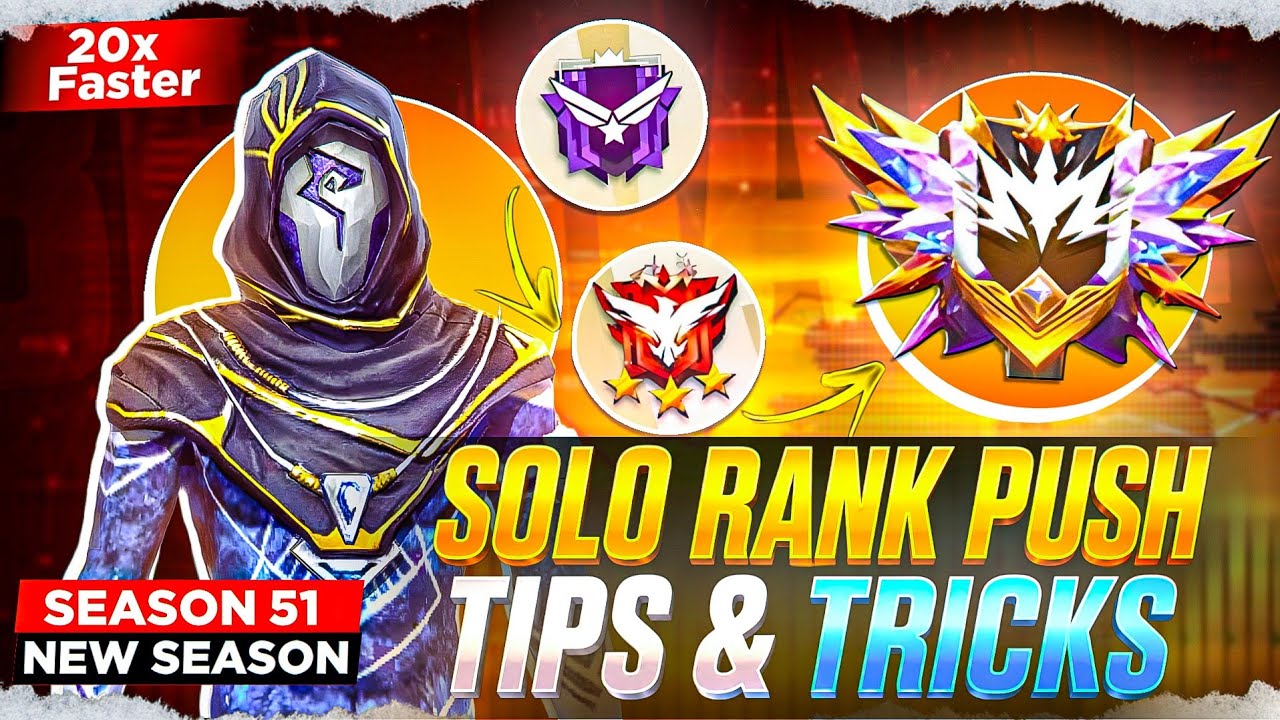 New Rank Season 51 | Best Rank Push Tips And Tricks - YouTube