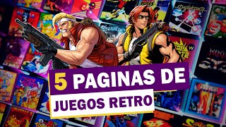 5 PAGINAS DONDE PODER JUGAR JUEGOS CLÁSICOS
