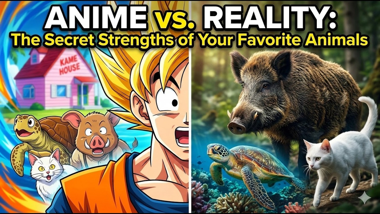 Anime vs. Reality: Why Do Cats Have Nine Lives? #dragonball #goku