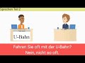Goethe Zertifikat A1 Sprechen Teil 1, 2 und 3 Prüfung || Start Deutsch A1 || Vid - 197