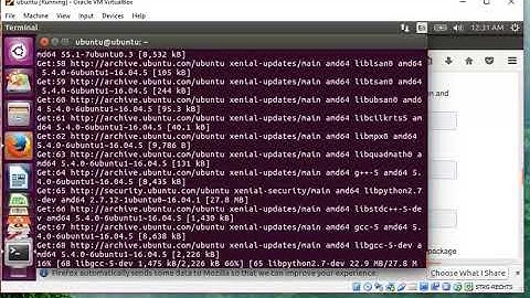 Installing ROS part 1