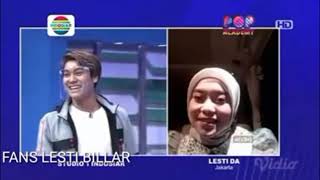 Ekspresi rizki billar ketika Lesti ngambek untuk pertama kalinya