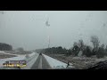 Dash thru the snow in the big rig student driving video blizzard type snow south of Chicago Dash thru the snow in the big rig student driving video blizzard type snow south of Chicago