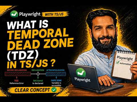 03. What is Temporal Dead Zone TDZ in TS/JS ? in Hindi