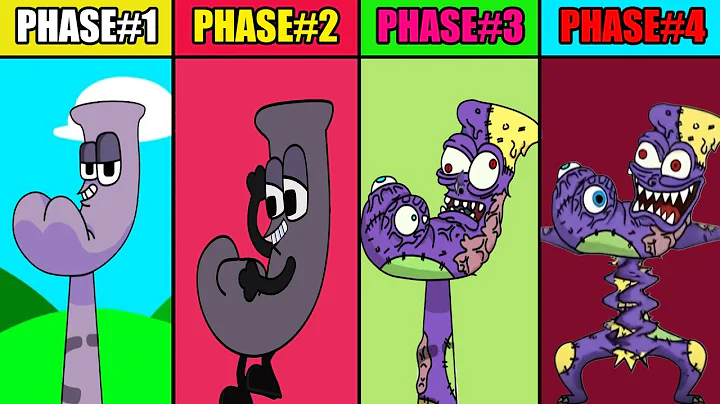 My NEW! Sprunki OC: J (from Alphabet Lore) Animation vs Game (All Versions)