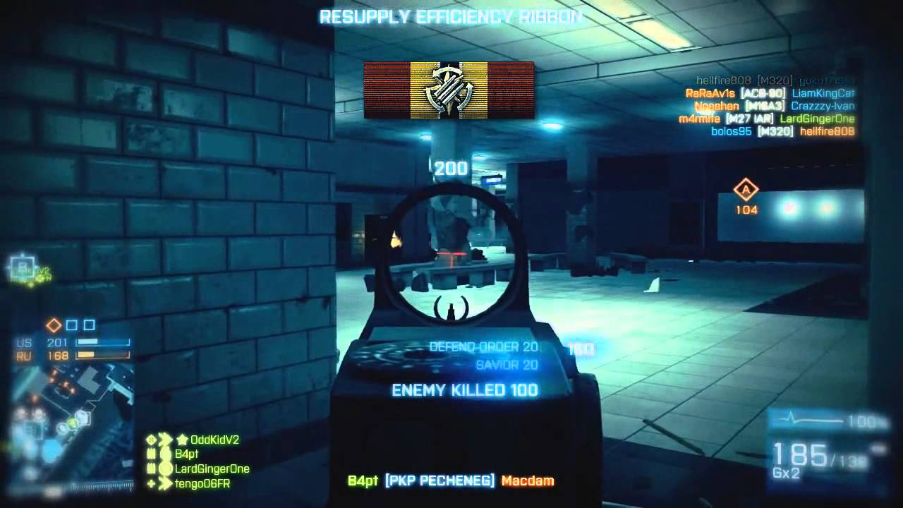 Battlefield 3 - Monster Kill ( 17 kills ) - [Upload By Mecha]