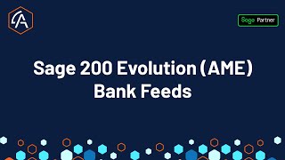 Sage 200 (AME) - Bank Feeds