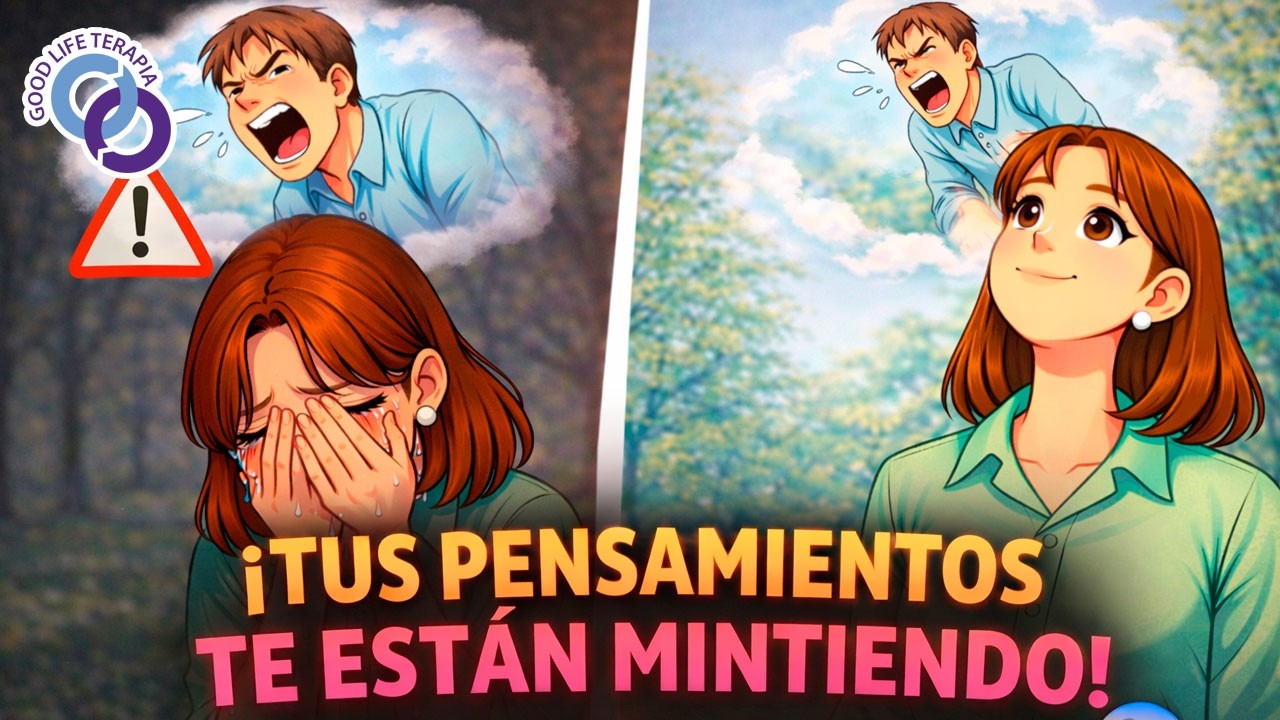 ¡Tus pensamientos te están mintiendo! Aprende a soltarlos antes de que te controlen #SaludMental