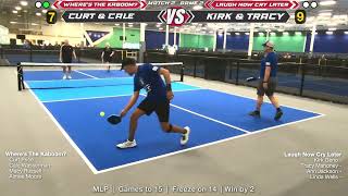 Match 2, Game 2 - MLP Style Pickleball Tournament - Bridgeton, MO - Curt & Cale vs Kirk & Tracy